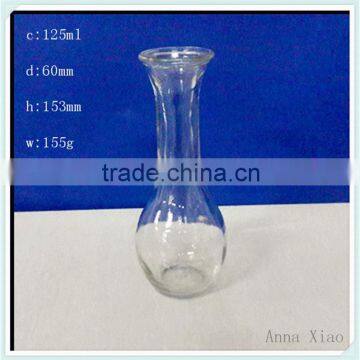 Dahua factory 125ml glass vases with long necks