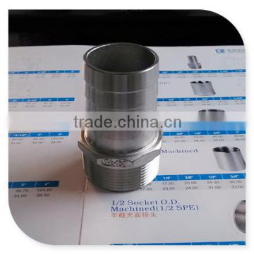 ISO4144 Fittings Inox 316 ENTRONQUE MANGUERA 1/4"-4"