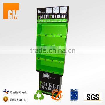 Custom Cardboard Electronic Products Display , Flating Packaged