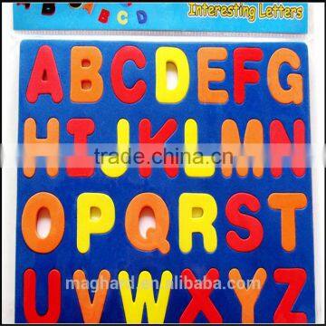 China Wholesale Custom EVA Alphabet Letters Magnetic Jigsaw Puzzle , Educational Toys photo-3
