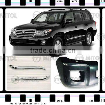 For Toyota Land Cruiser LC200 Front Bumper Trim 13-on