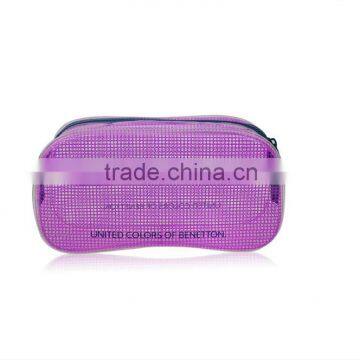 New Style Portable Lady's Colored Cosmetic Case With Ziplock photo-3