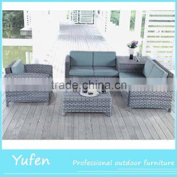 Modern simple design balcony corner sofa set