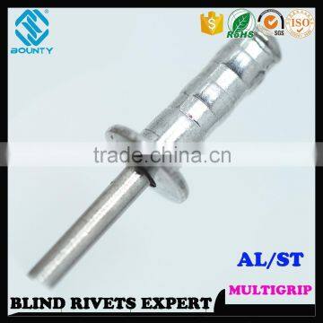 HIGH QUALITY FACTORY DOME HEAD ALU/ST MULTI GRIP RIVETS photo-5