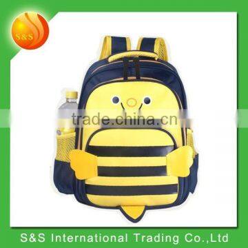 2015 best selling wholesale lovely child cartoon school bag