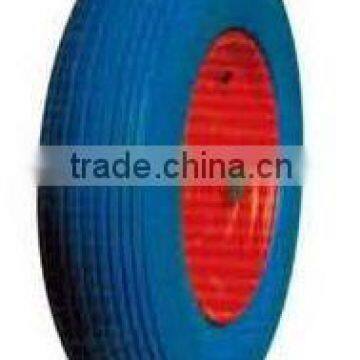 PU-1018 16"x4.00-8 SUPER Quality Cheaper Price BLUE Colour MADE IN CHINA PU Wheels photo-4