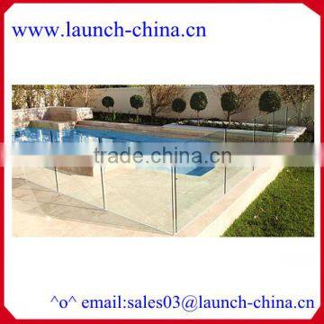 Edges Polished Tempered Glass Panel for Swimming Pool Fence