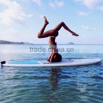 2016 top selling soft deck yoga sup stand up paddle board