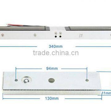 Access Control System Zinc Alloy 12V 180 KG Security Double Magnetic Card Lock photo-2