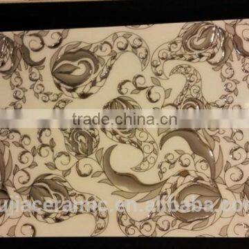 A304182S-WHITE China cheaper price polished goledn crystal floor tile