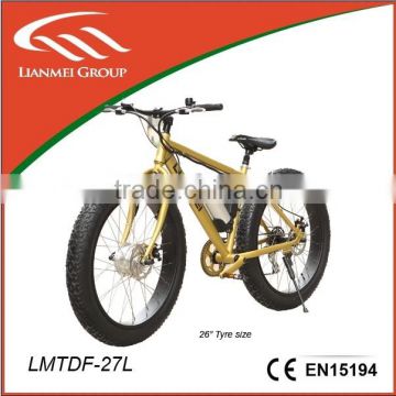 2014 top quality mountain bike fat tire electric bikes china