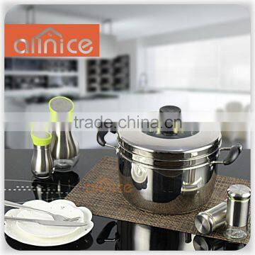 Allnice- High quality steamer pot stainless steel cookware set Japanese style steamer pot