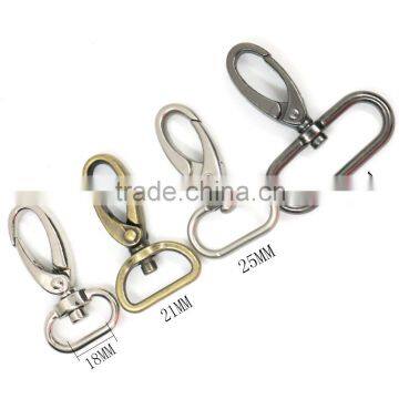 Wholesale Metal Silver Different Size Bag Snap Hook Bag Belt Hook photo-5