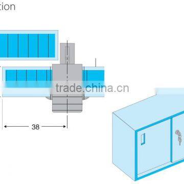 Push Button Cabinet Lock of Zinc Material photo-2
