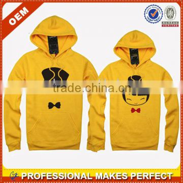 2013 hot selling Korean fashionable printing couple hoodie3(YCH-A1032)