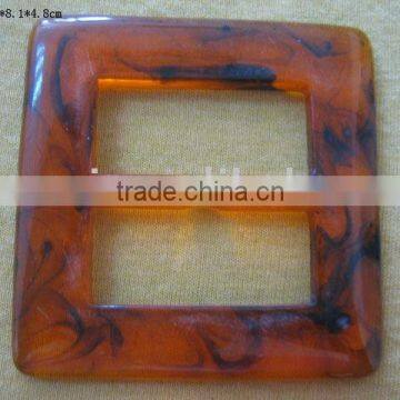 fashion acrylic buckle/resin buckle