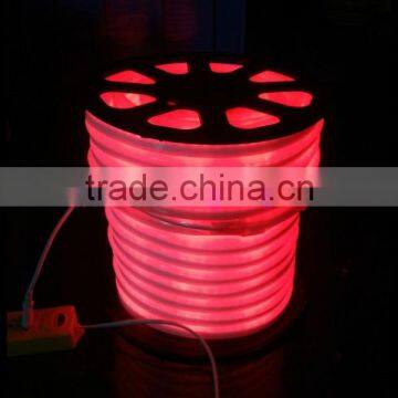 Red color white/red-cover Neon rainbow led, neon rainbow strips, neon rainbow led light with 110V 220Vinput voltage