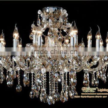 Modern Cognac Glass Chandelier Maria Theresa Crystal Chandelier Turkey MD841 L15