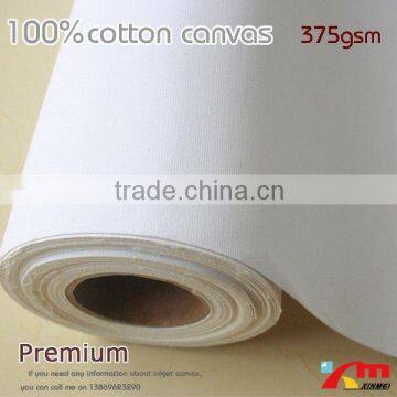 water resistant pure cotton poster inkjet canvas