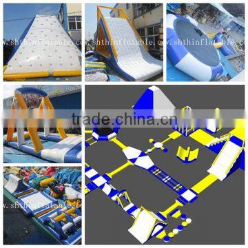 new design open water giant inflatable water park for adult