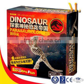 ADT12 Be careful of scientists dig dinosaur fossil School education toys Archaeology toys