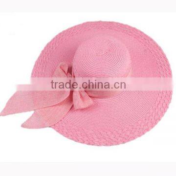 Ladies Elegant Purple Church Hats Made of Straw From Taizhou,China photo-3