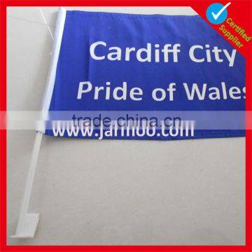 printed advertised mini car flag banner