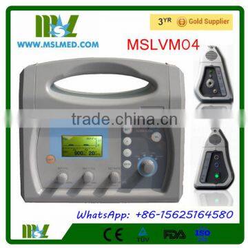 New Upgraded Portable Emergency Ventilator/Medical ventilator system MSLVM04-4