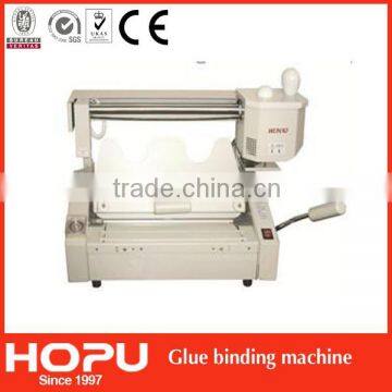 HOPU Automatic book binder Manual Table glue binder