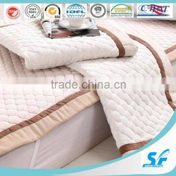 waterproof polyester fabric for mattress protector bed mattress topper