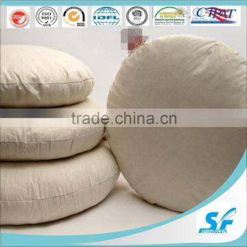 round pattern microfiber polyester pillow hotel cushion insert