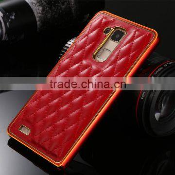 Hand-made Lingge case for huawei mate 7 made in china