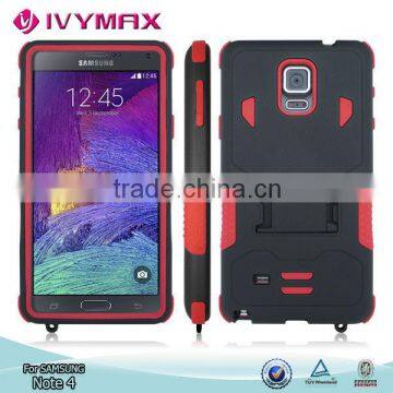 Armor combo case for samsung galaxy note4