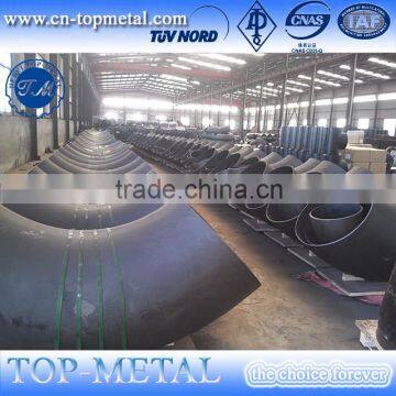 Carbon steel GOST17375-01 butt welding 90 degree steel elbow