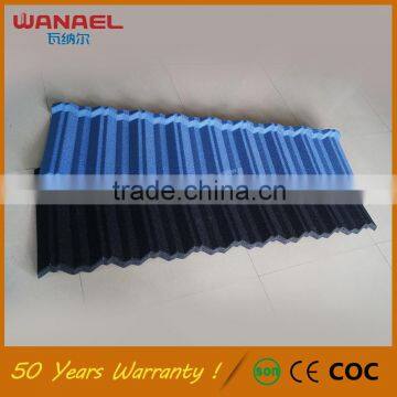 Corrugated Roofing Sheet Wanael Traditional Cheap Coffee Brown Roof Tiles Guangzhou photo-3