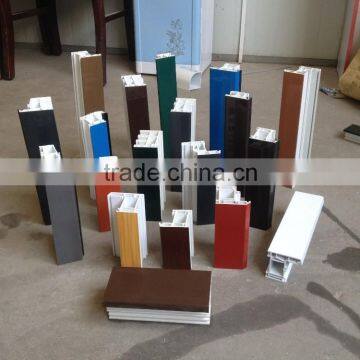 UPVC Profile, PVC Window Profile for Door & Window, UV Coating (blue White) PVC Window Profile photo-4