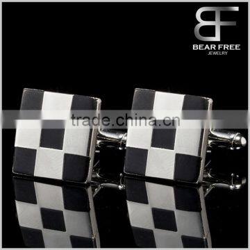 Hot Selling Enamel Cross Cufflinks for Men's Jewelry