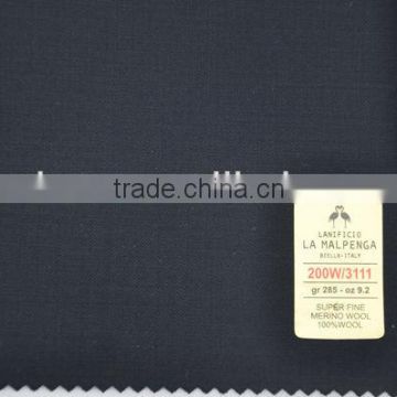 Italian 100% merino wool suit fabric