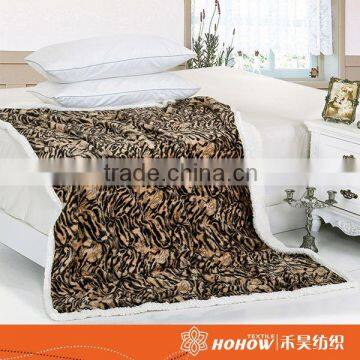 2016 New Design micro fiber fleece blanket