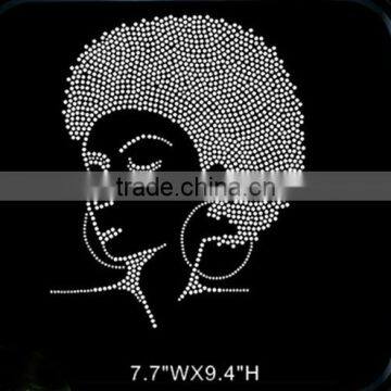 Wholesales Two Drinking Girl Heat Transfer Motifs ,rion on Hot Fix Motifs photo-3