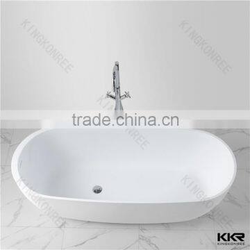 Italian Modern Artificial Stone Oval Bathtubs Prices