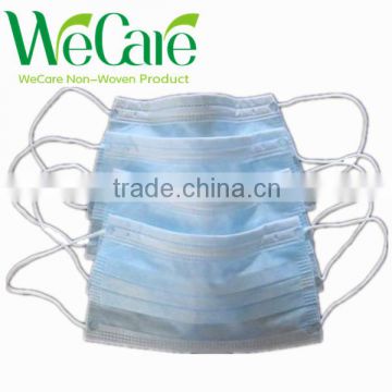 Disposable Non woven surgical face mask with earloop Anti MERS virus