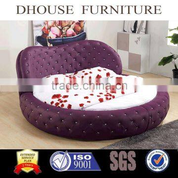 2016 italian new classic chesterfield round bed A01