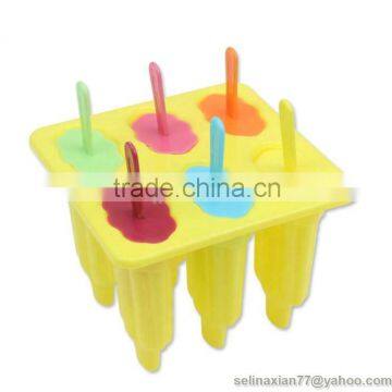 FDA Silicone Ice Lolly Maker Flexible Ice Cream Mould photo-2