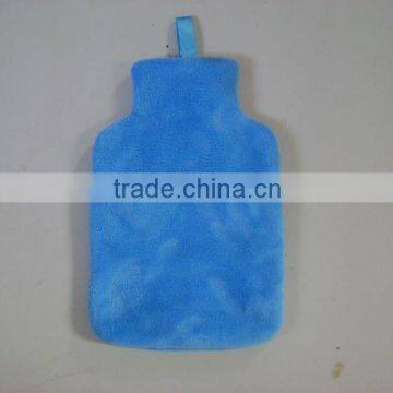 2000ml cute and soft blue plush hot water bag cover