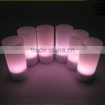 HOT SALE Rechargeable Led Multicolor Tealights With Cups photo-2