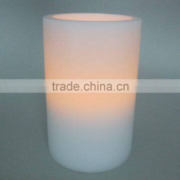 White plain fragrance wax hanging electric lantern candle led