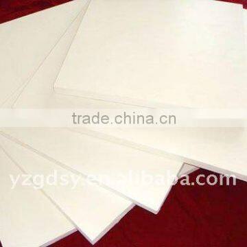 Opaque white PVC sheets