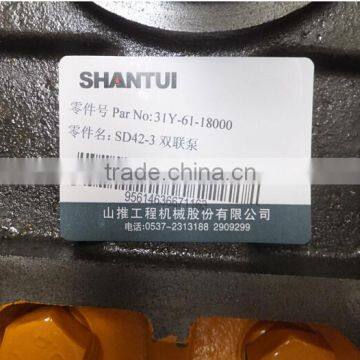 31Y-61-18000 Shantui bulldozer parts pump