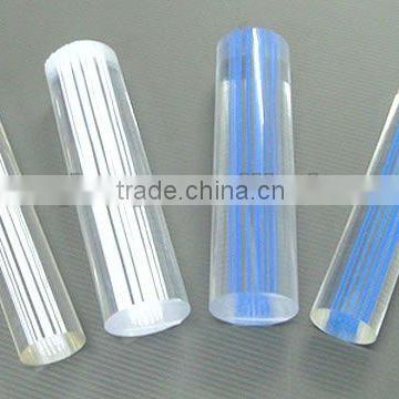 Clear acrylic stick